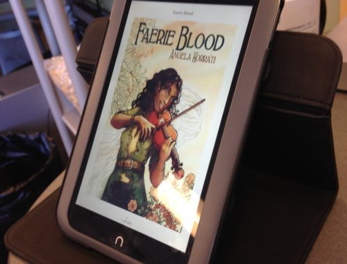 Faerie Blood on the Nook HD